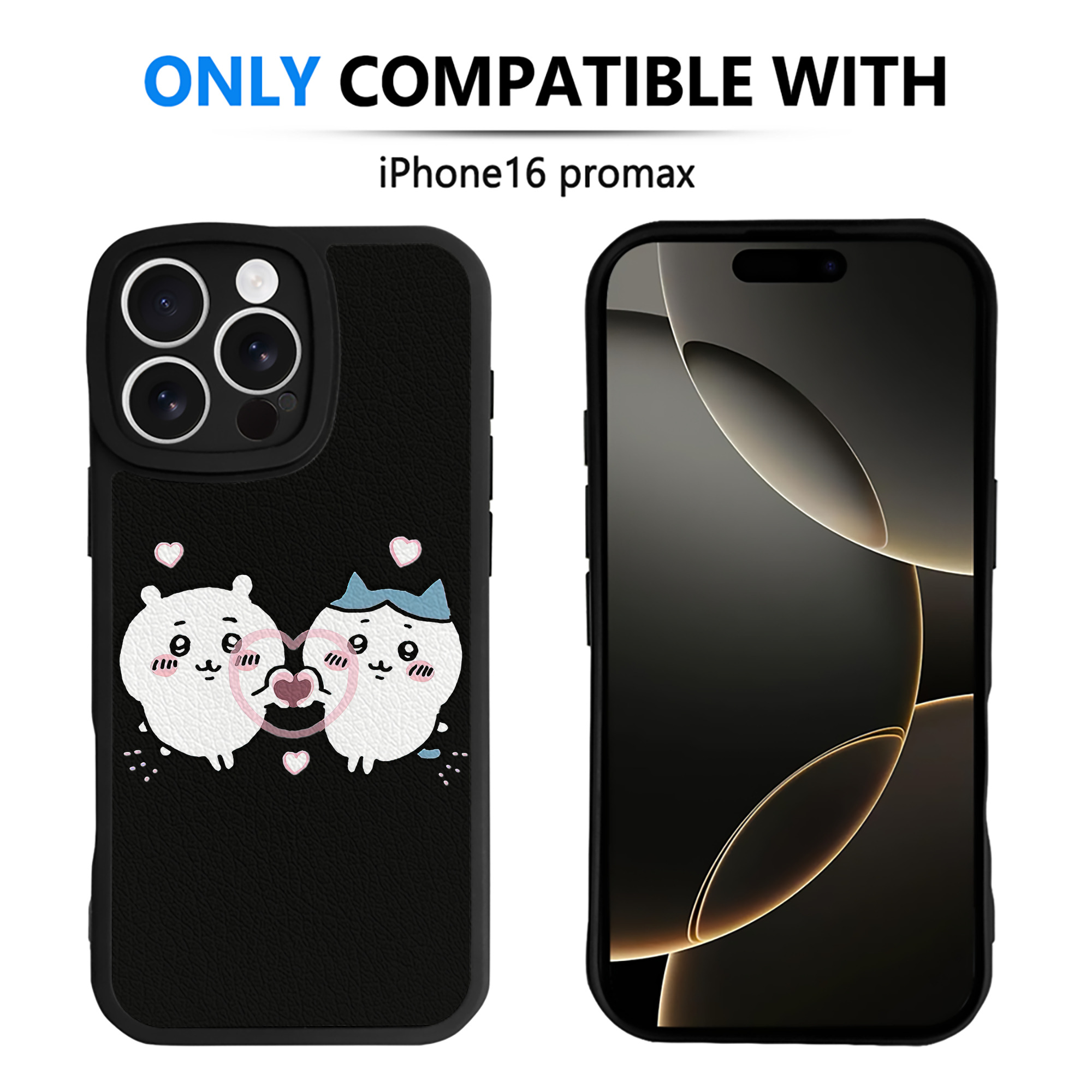 （画像用） ちいかわ ちいかわ Chii-kawa chiikawa 【iPhone 16シリーズ対応】シリコンスマホケース（レザー調） 材質：シリコン